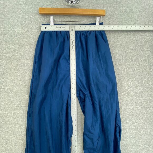 Vintage Track Pants Mens Medium Lined Windbreaker Jogger 80s 90s Retro Hip Hop - Picture 9 of 14